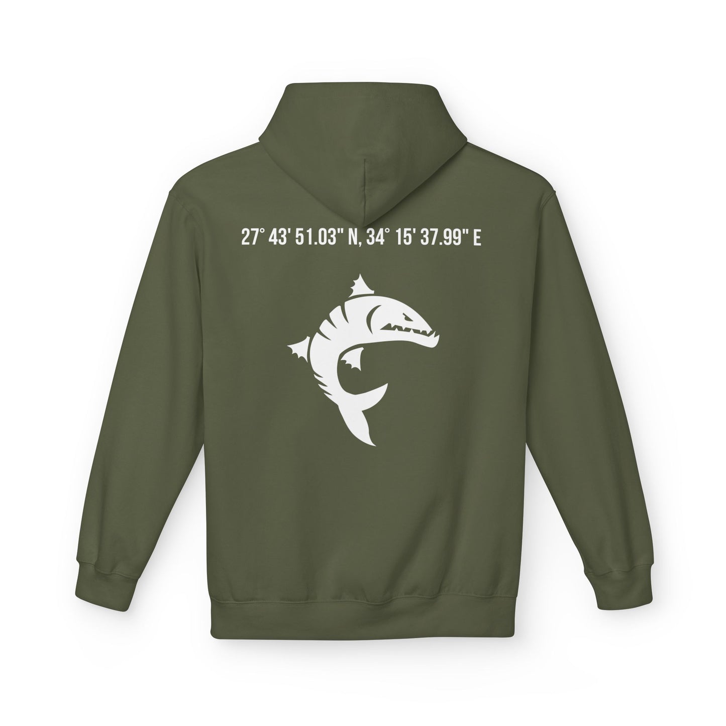 Shark and Yolanda Red Sea Unisex Hoodie