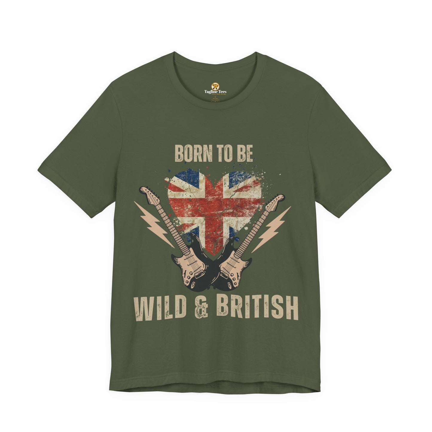 Born To Be Wild & British - Unisex Tee