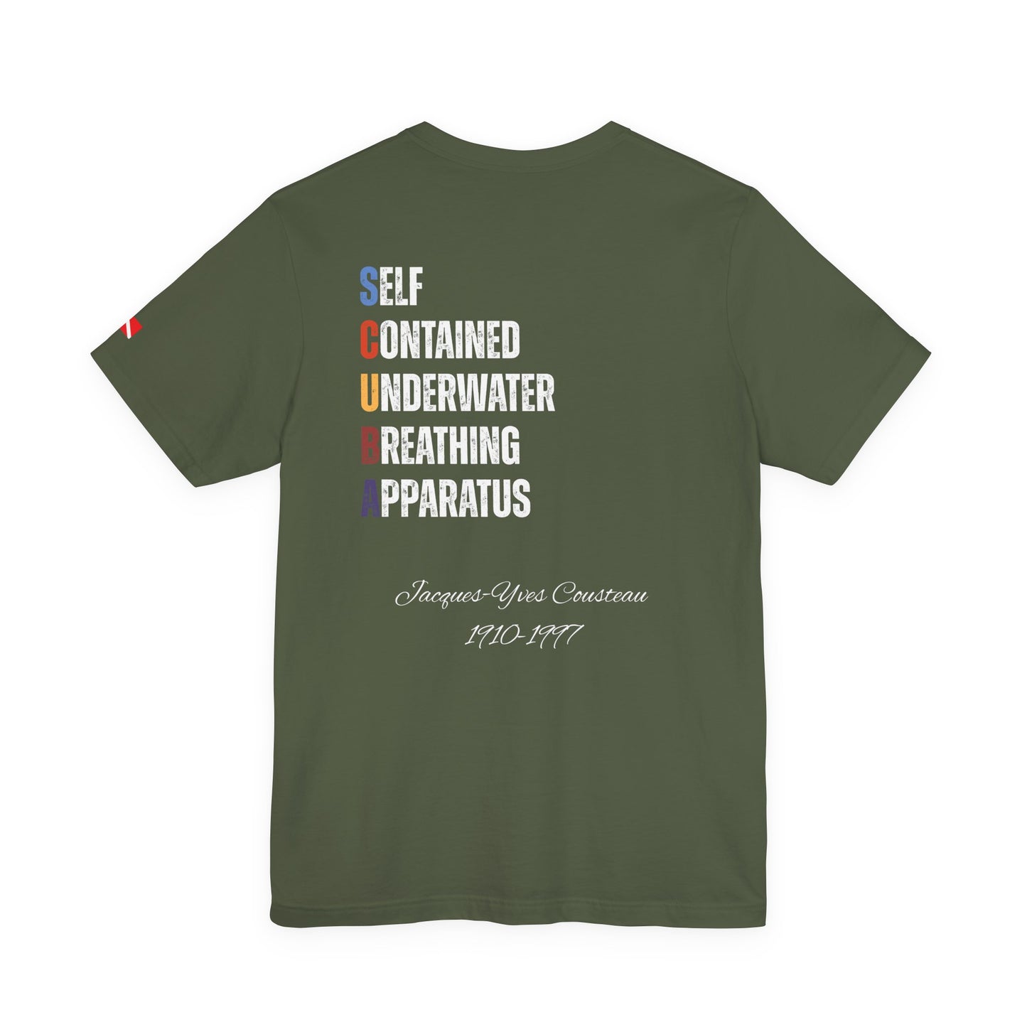 Jacques-Yves Cousteau Underwater Adventure Unisex Tee