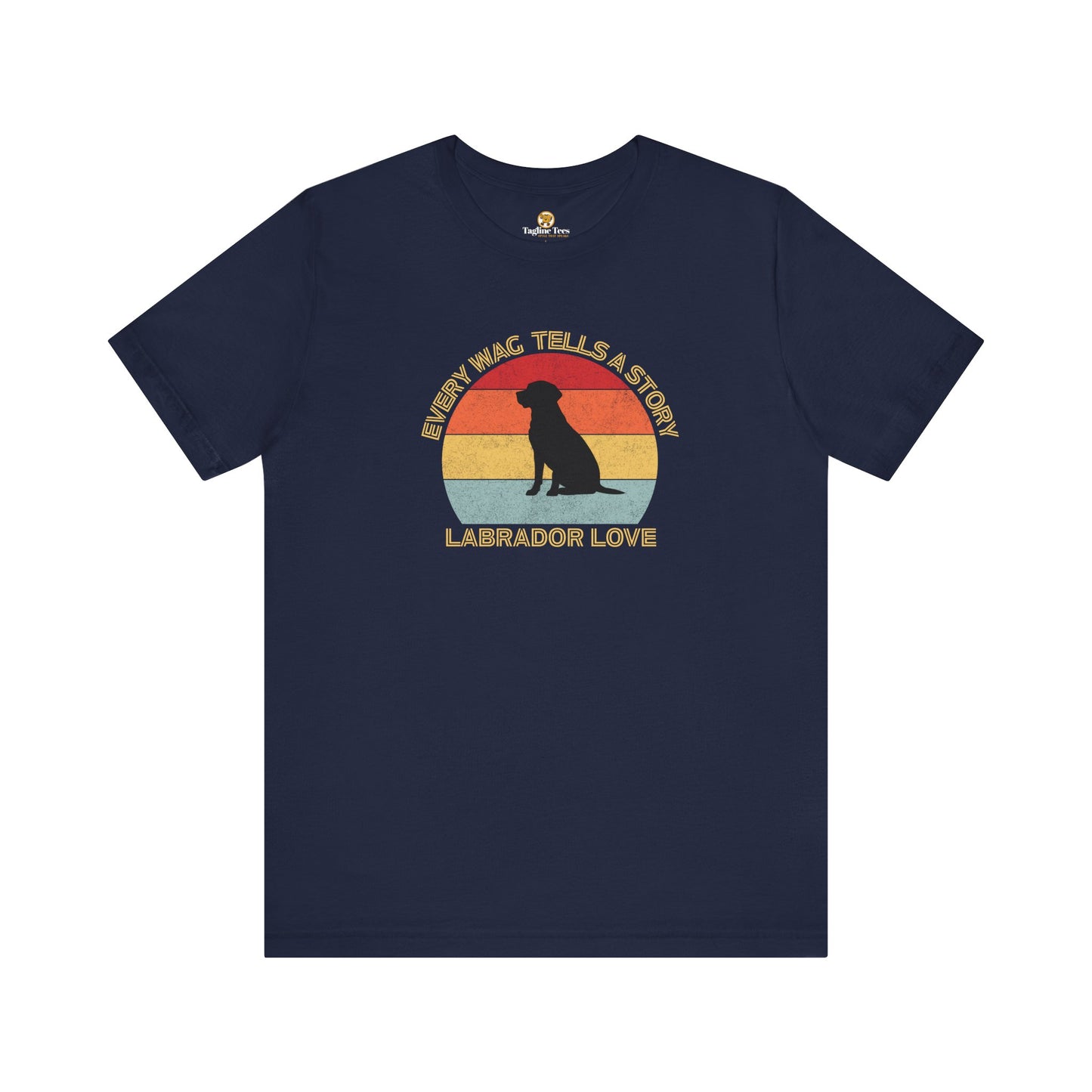 Labrador Love Unisex Jersey Short Sleeve Tee
