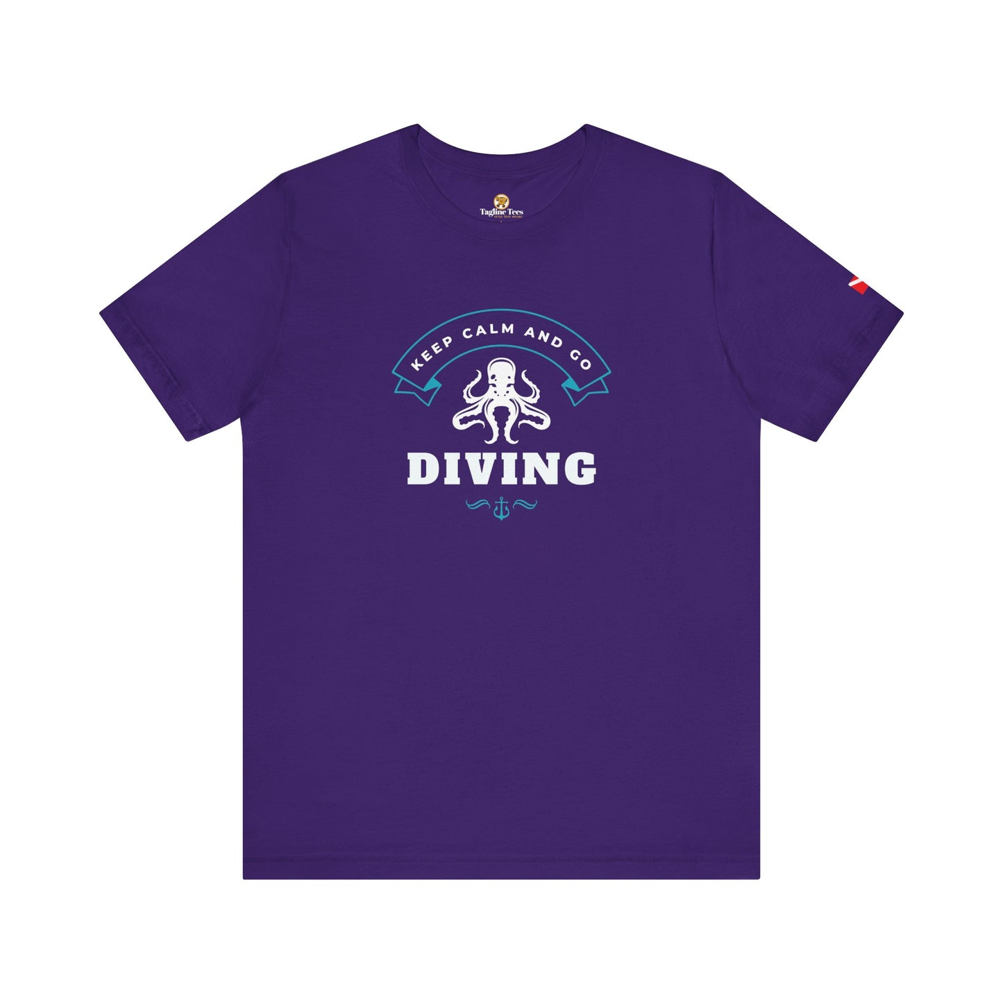 Keep Calm and Go Diving Unisex Tee