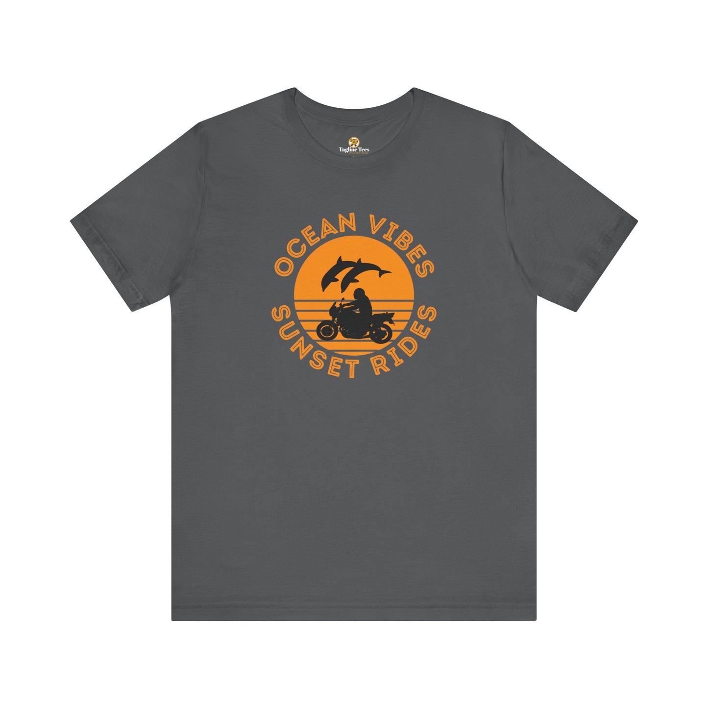 Ocean Vibes Sunset Rides Unisex Tee