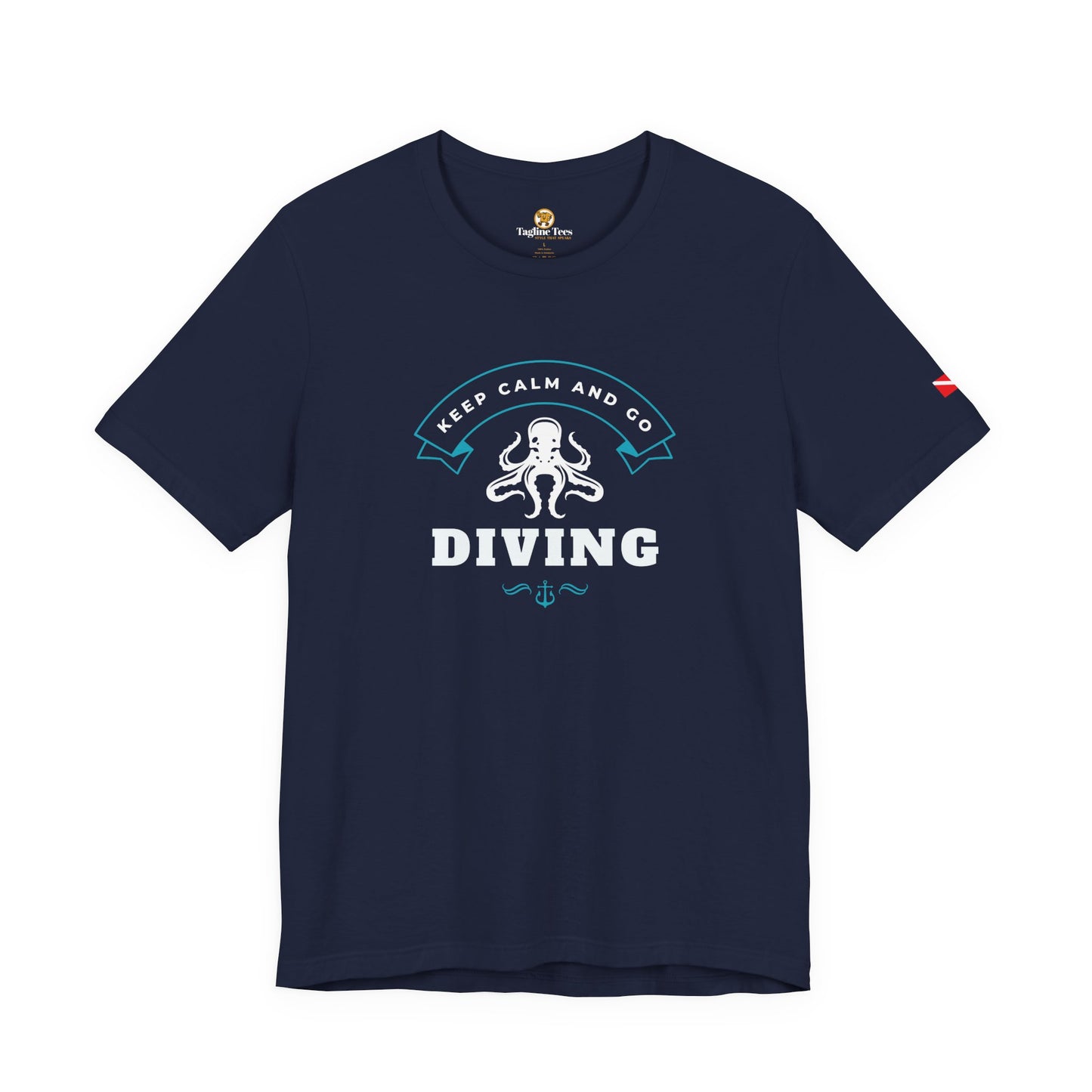 Keep Calm and Go Diving Unisex Tee