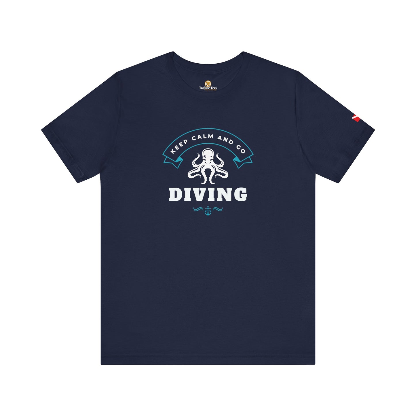 Keep Calm and Go Diving Unisex Tee