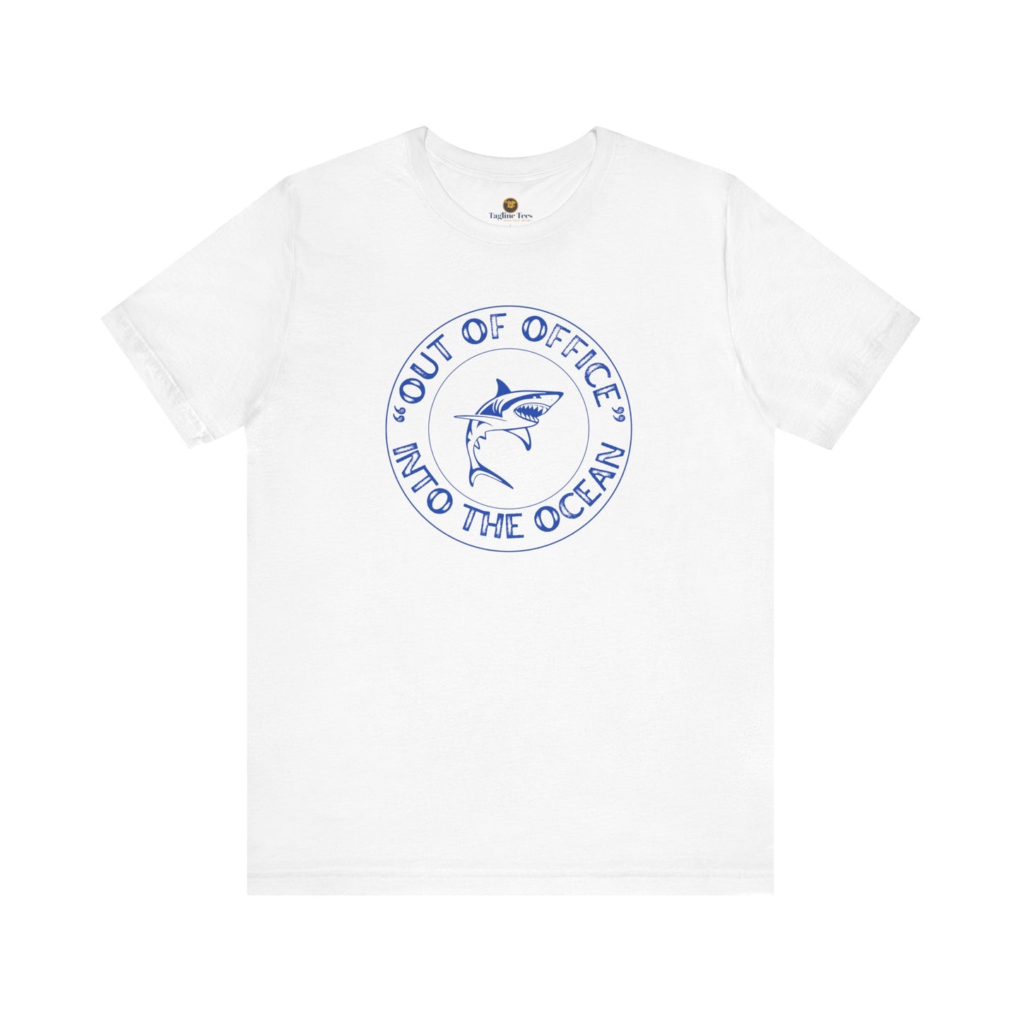 Out of Office Into the Ocean Unisex Tee