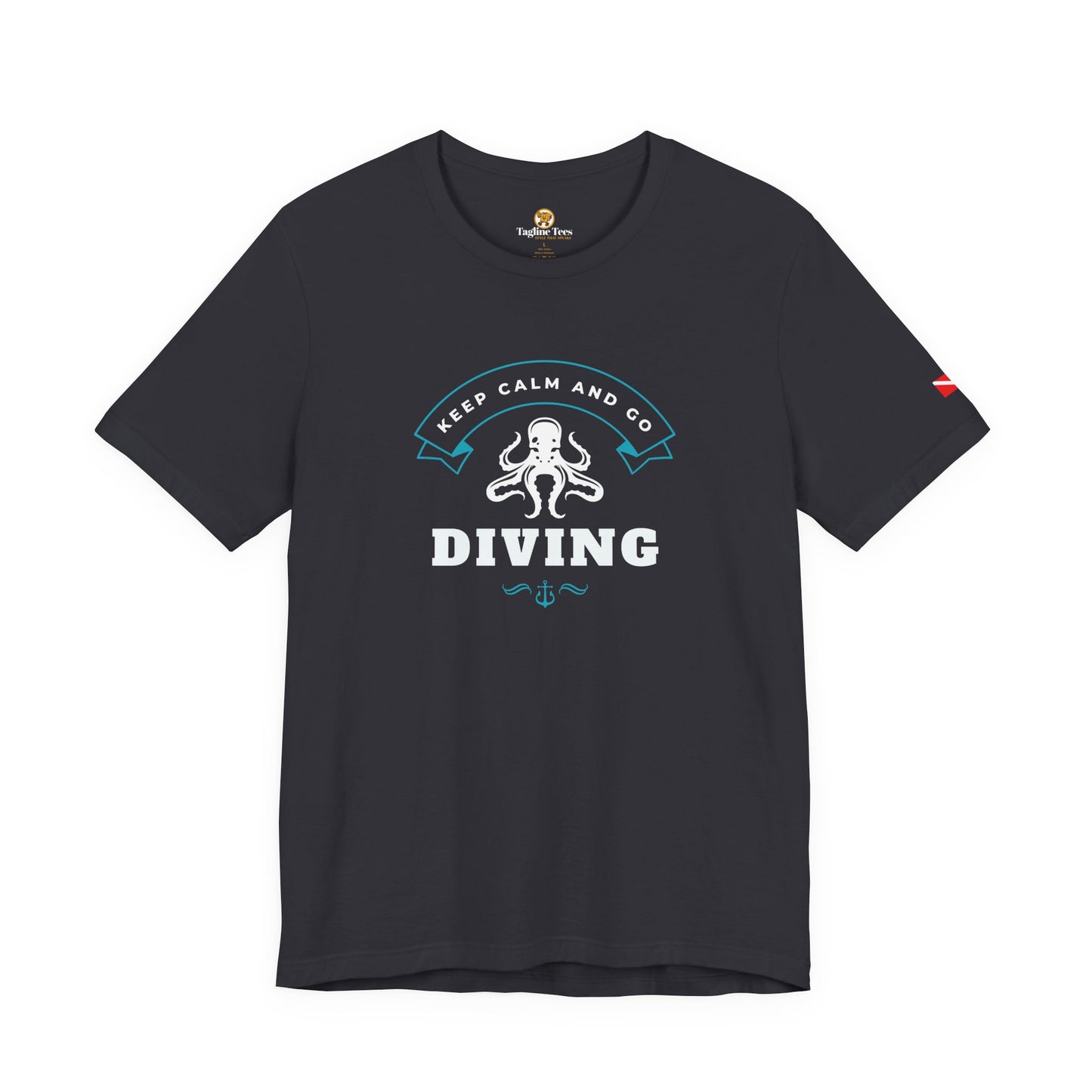 Keep Calm and Go Diving Unisex Tee