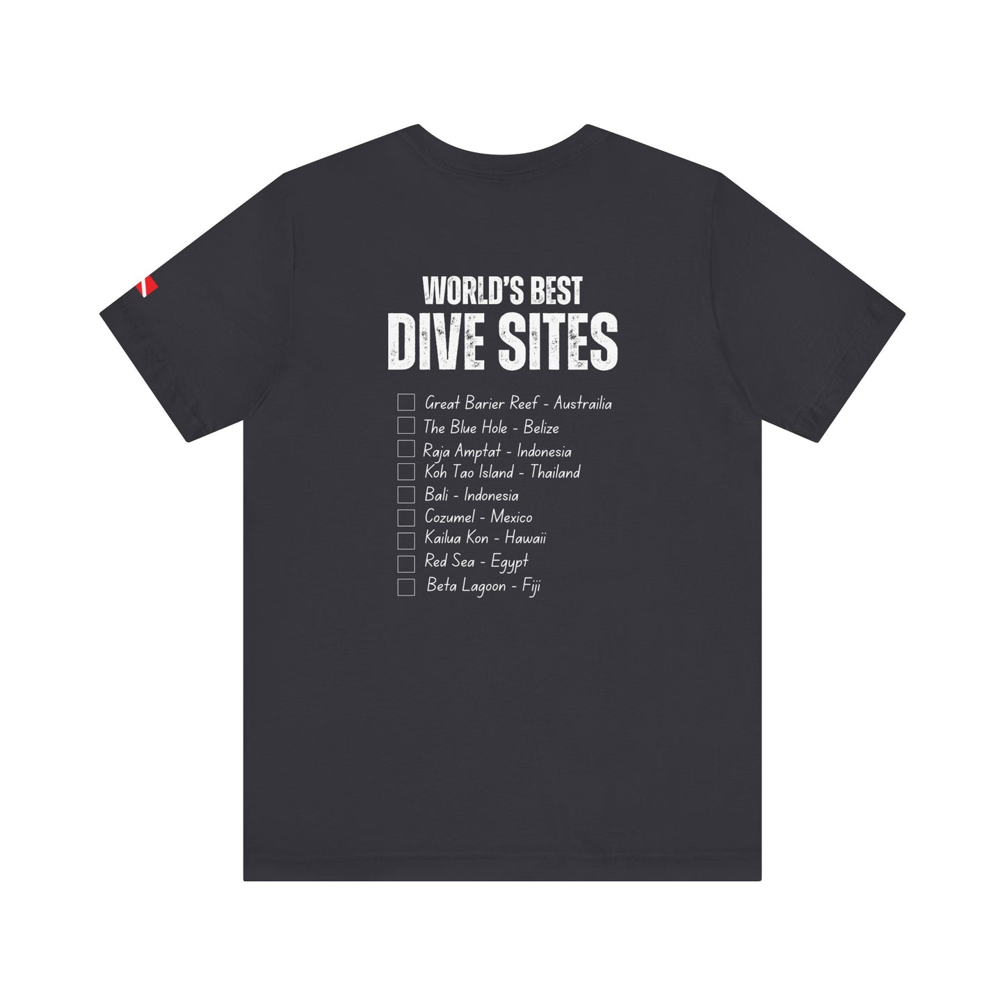 My Scuba Diving Bucket List Unisex Tee