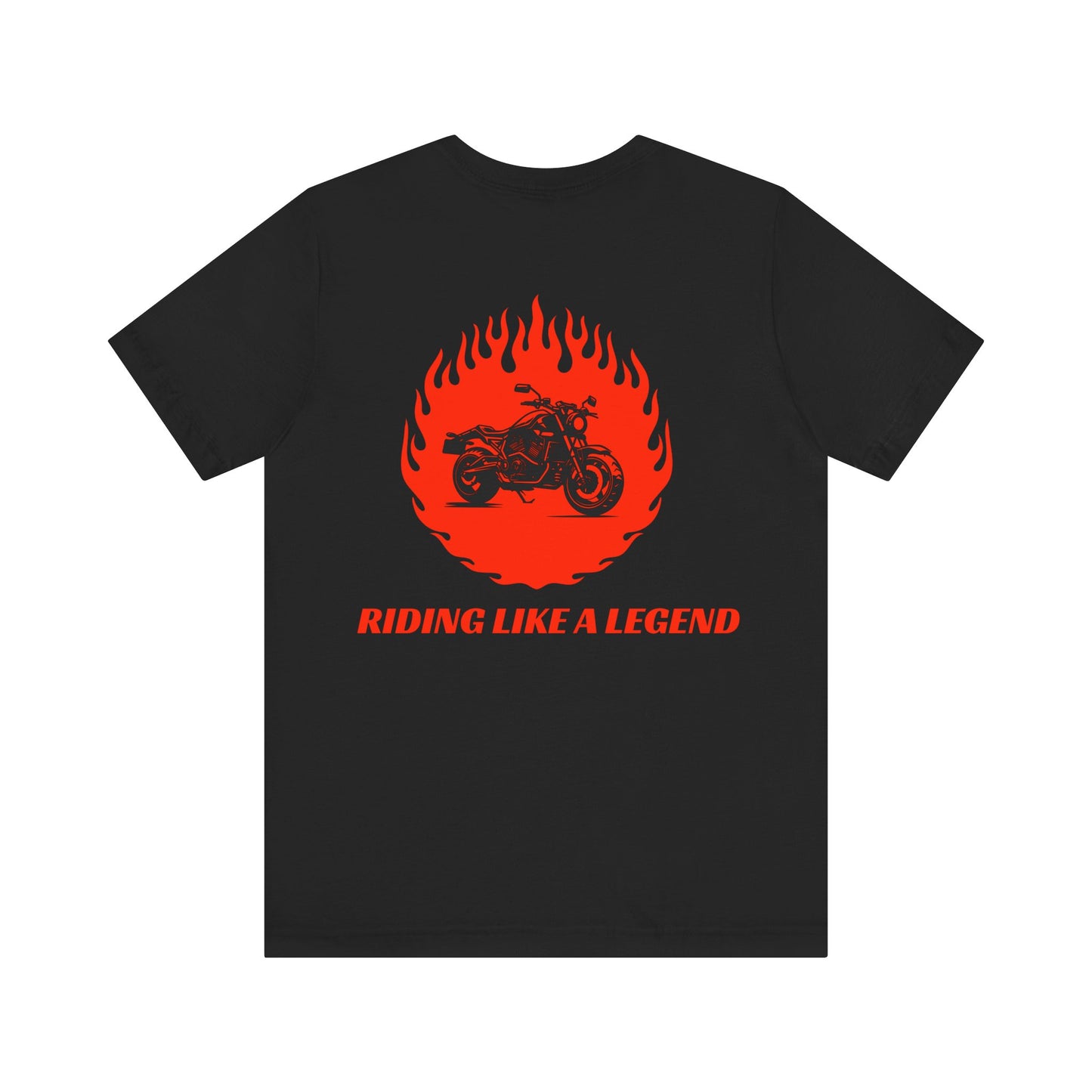 Riding Like a Legend Motorbike Unisex Tee