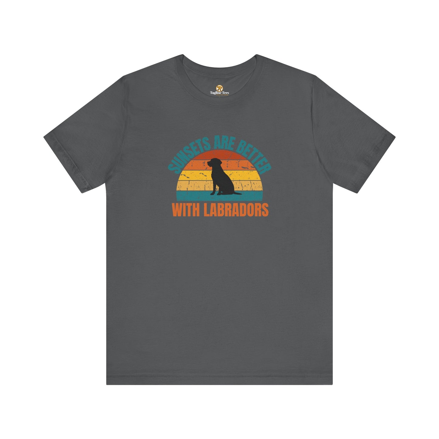 Sunsets Are Better With Labradors Unisex Tee