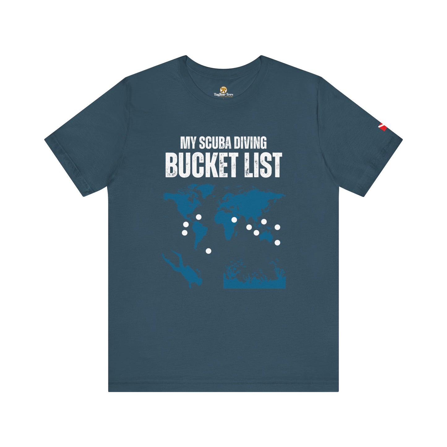 My Scuba Diving Bucket List Unisex Tee