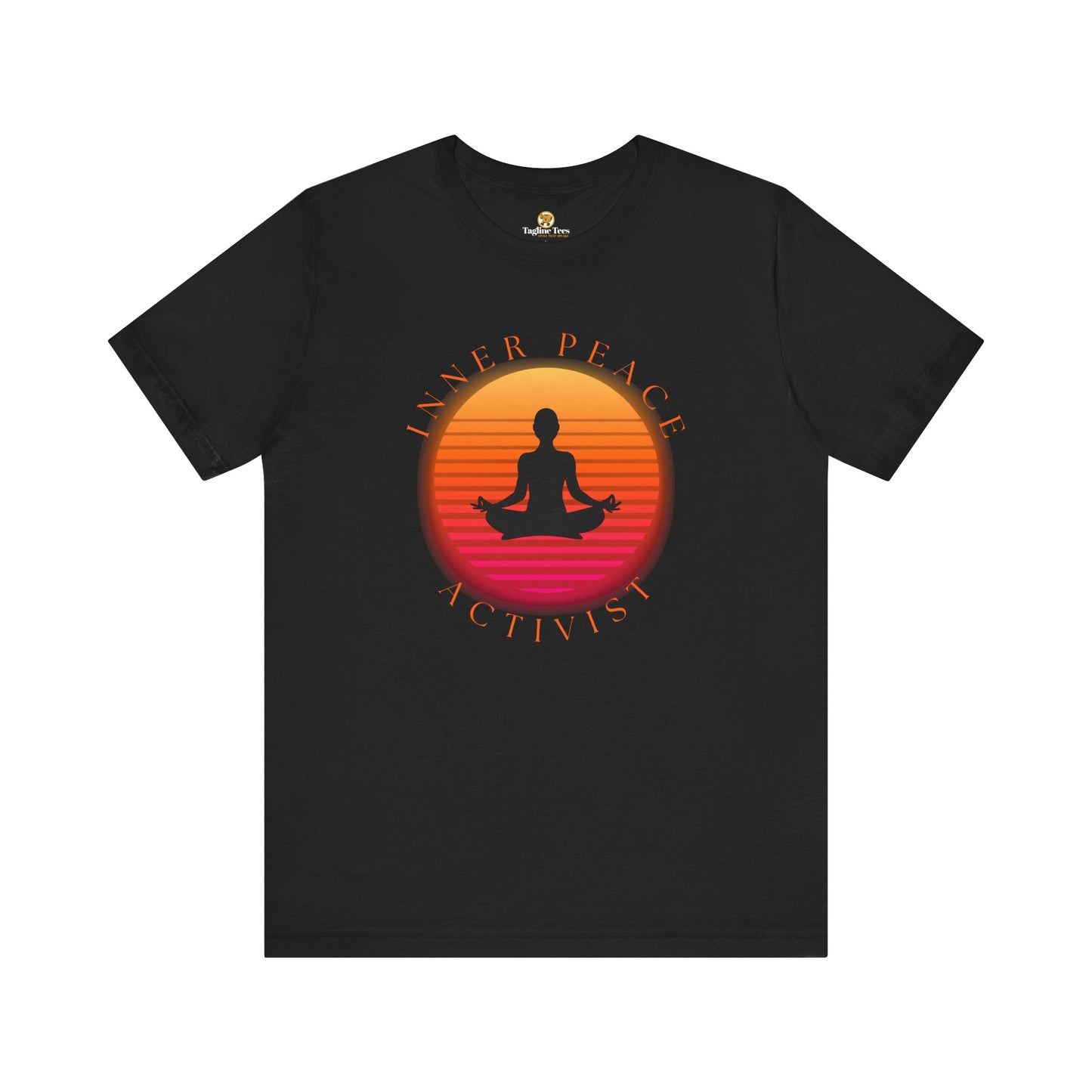 Inner Peace Activist – Retro Yoga Unisex Tee