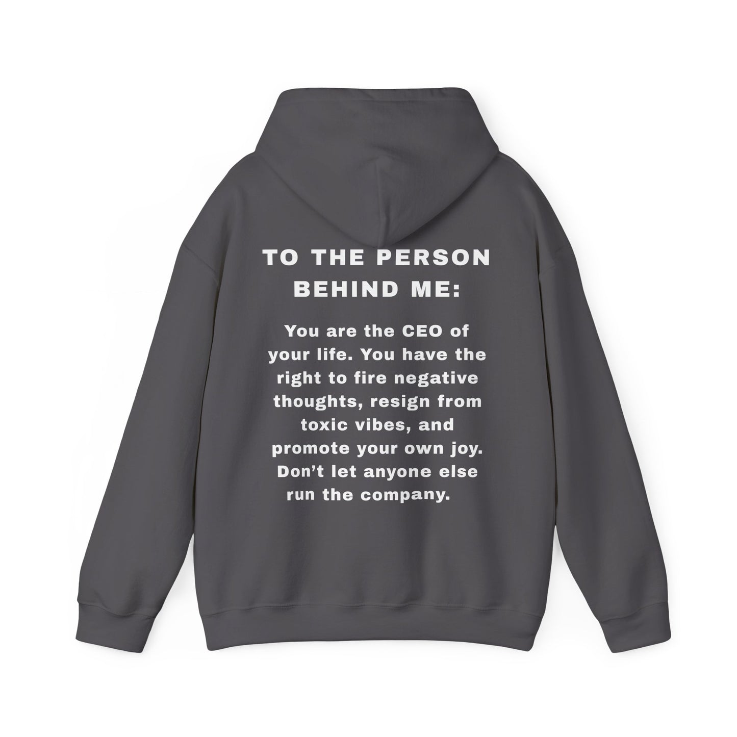The "CEO" Motivational Hoodie | To The Person Behind Me