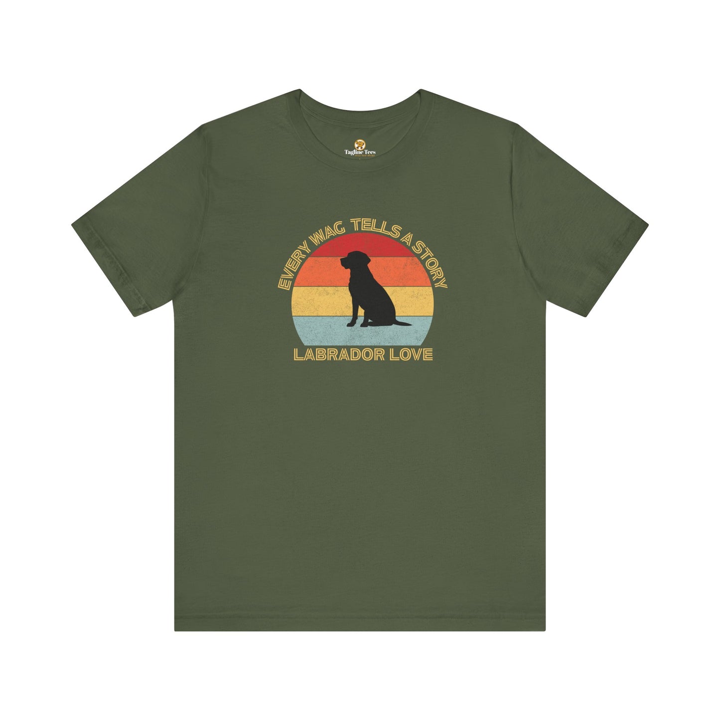Labrador Love Unisex Jersey Short Sleeve Tee
