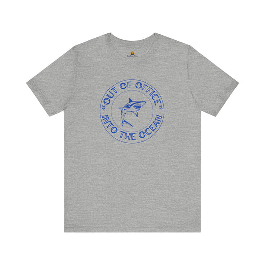 Out of Office Into the Ocean Unisex Tee