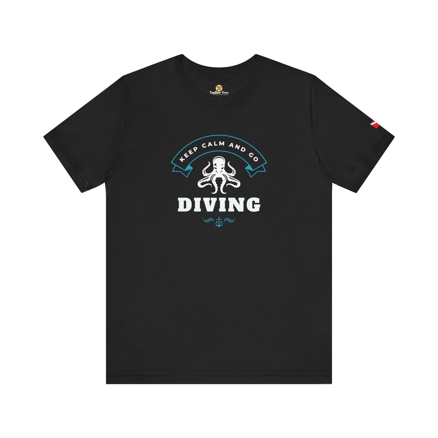Keep Calm and Go Diving Unisex Tee