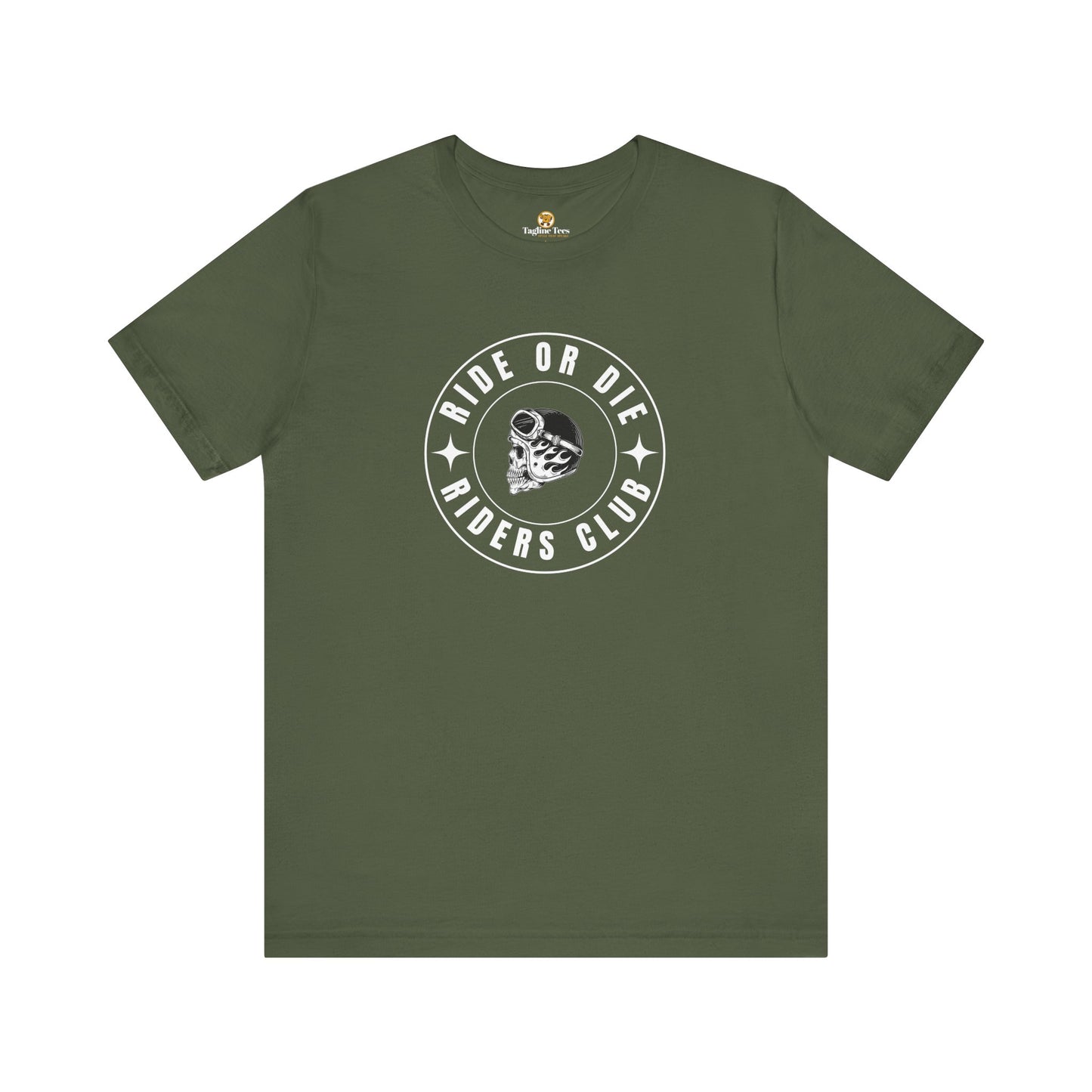 Ride or Die - Riders Club Skull Helmet Unisex Tee