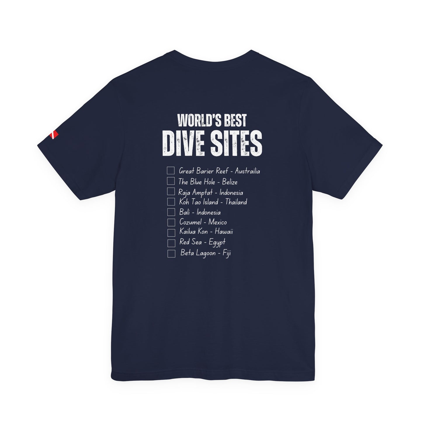 My Scuba Diving Bucket List Unisex Tee