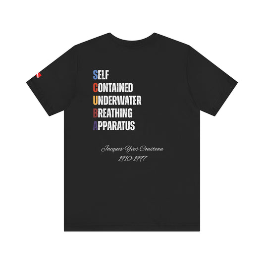 Jacques-Yves Cousteau Underwater Adventure Unisex Tee