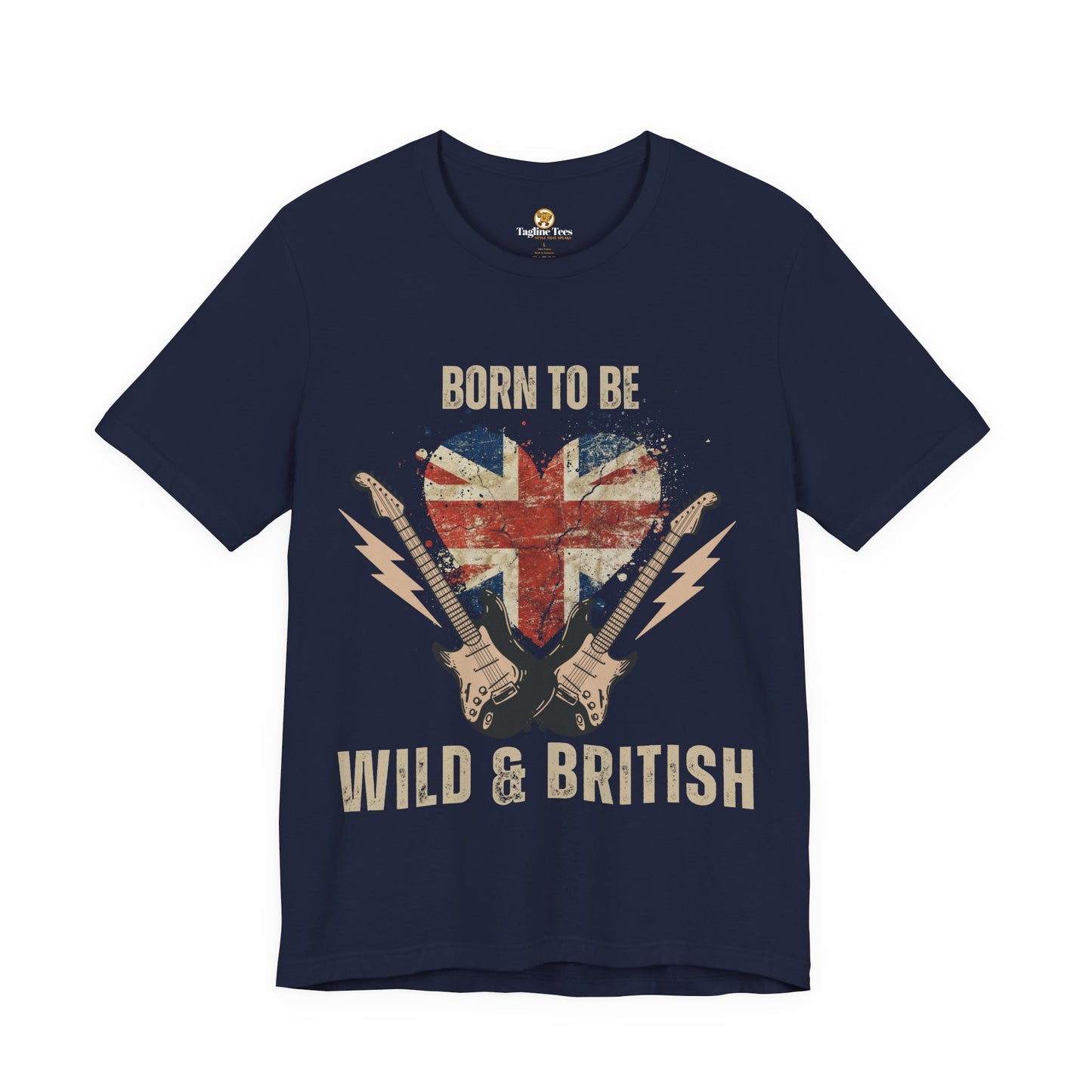 Born To Be Wild & British - Unisex Tee