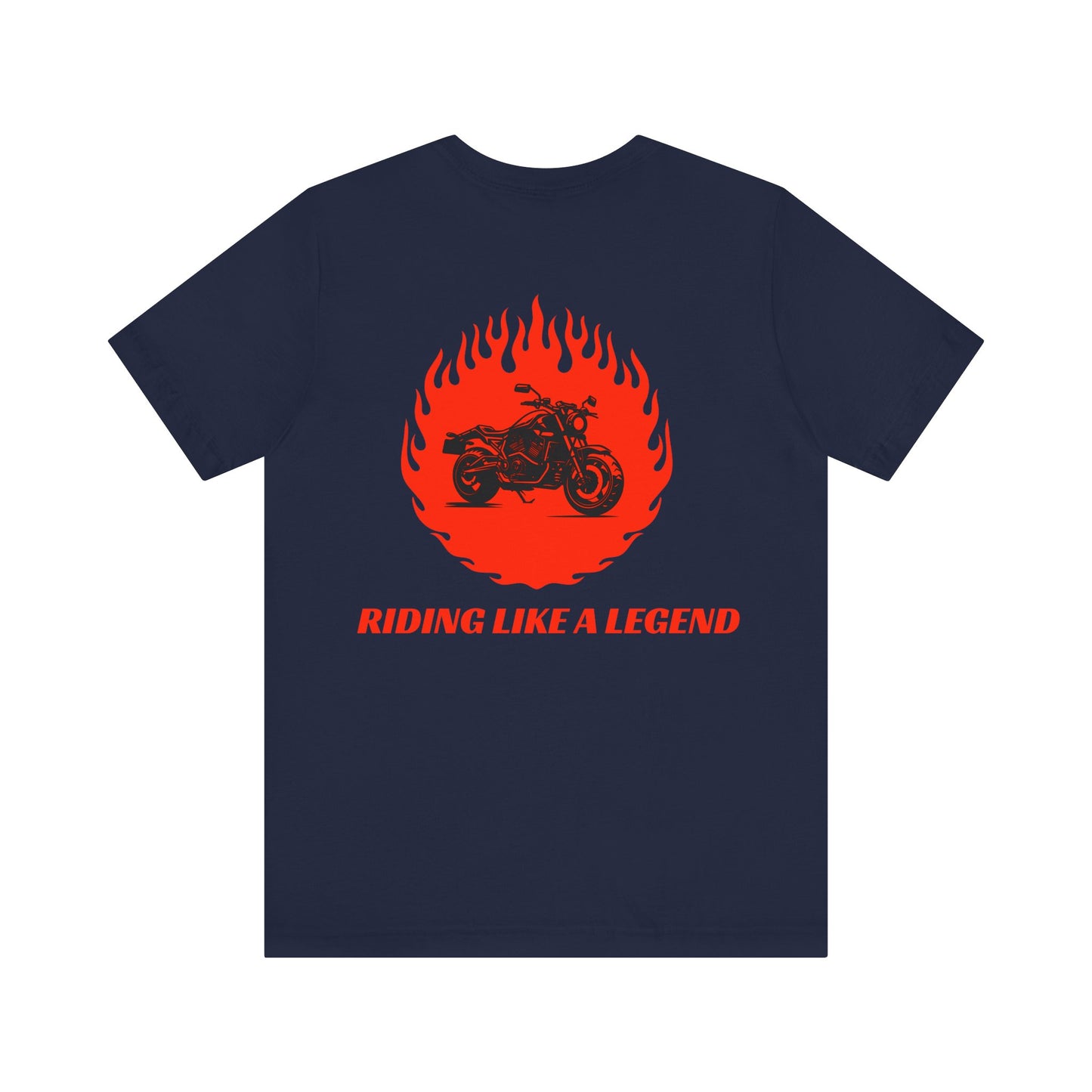 Riding Like a Legend Motorbike Unisex Tee