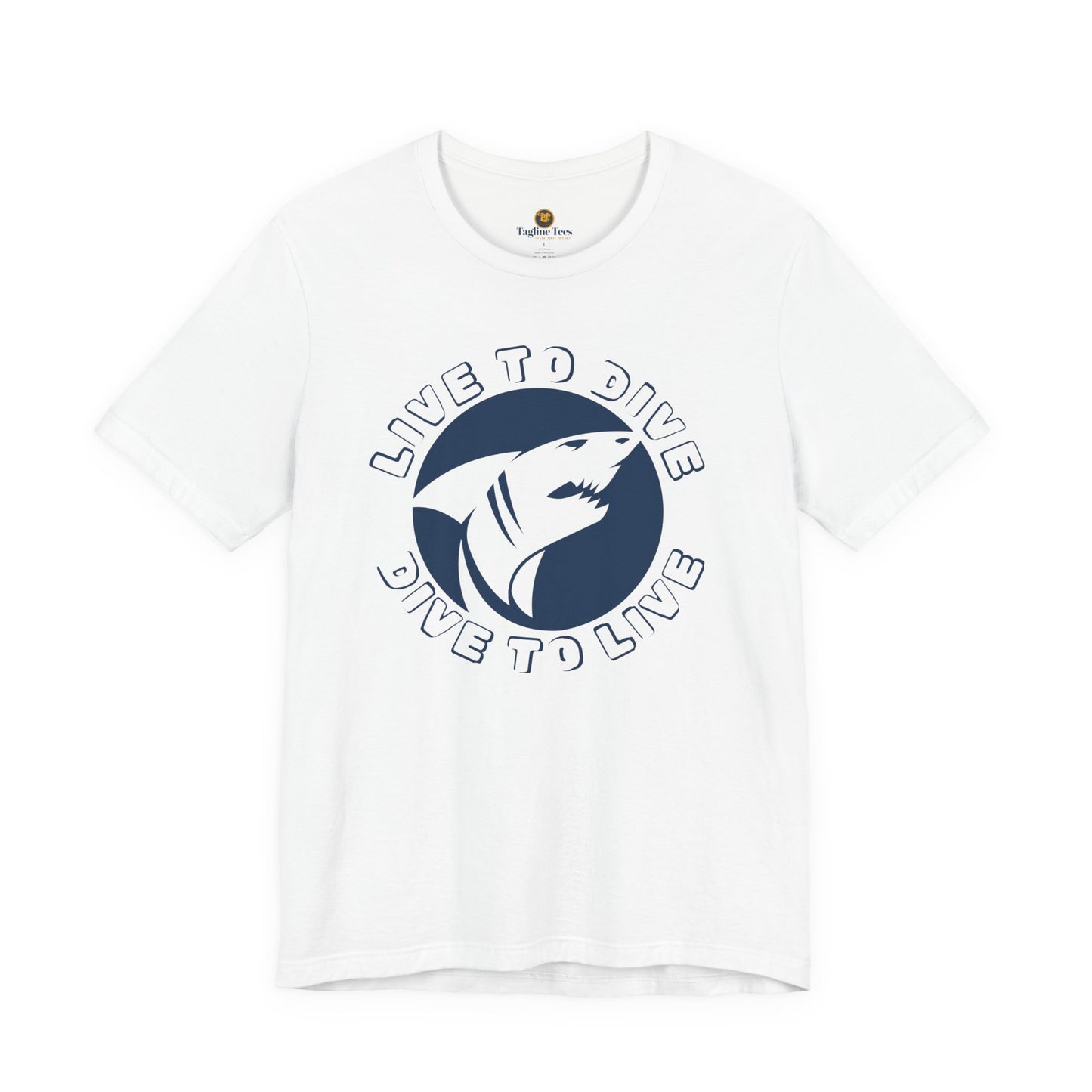Live To Dive Unisex Jersey Short Sleeve Tee with 'BON VOYAGE' Design - Beachwear, Gift for Divers, Summer Vibes, Ocean Lover Tee, [...]