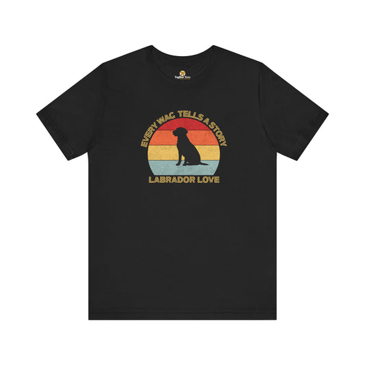 Labrador Love Unisex Jersey Short Sleeve Tee