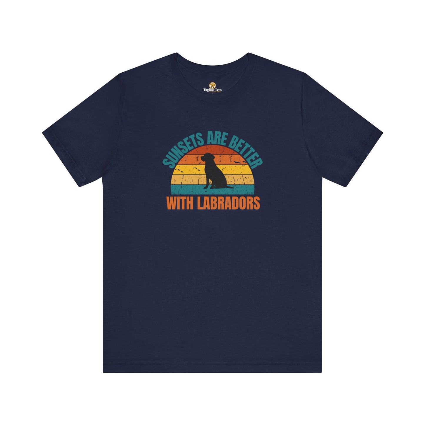 Sunsets Are Better With Labradors Unisex Tee
