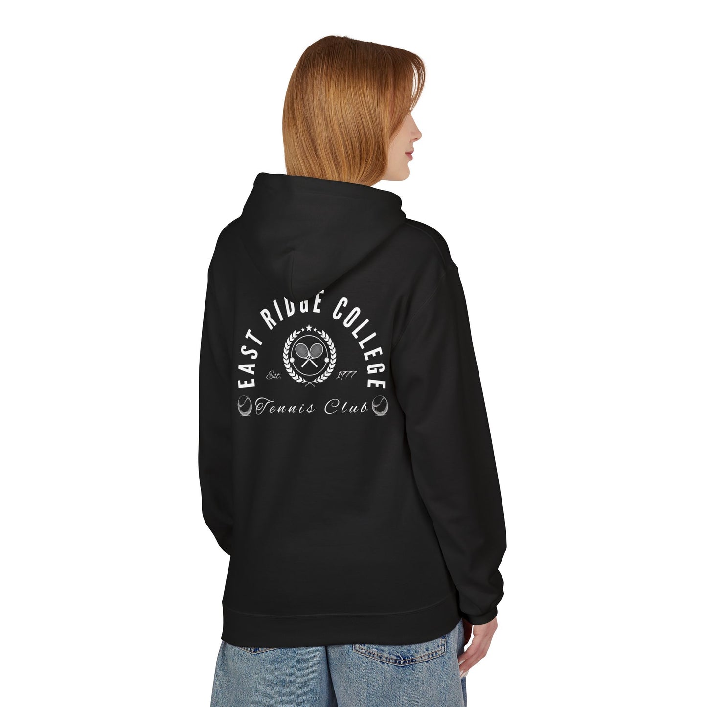 East Ridge College Tennis Club Unisex Hoodie