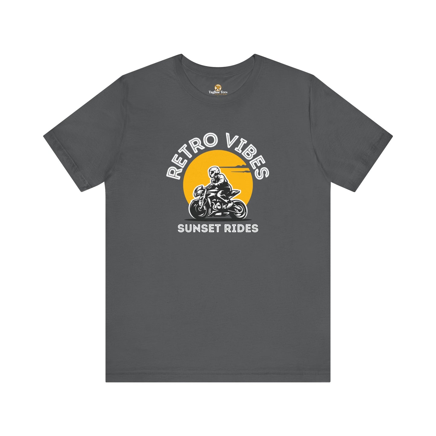 Retro Vibes Sunset Rides Unisex Tee