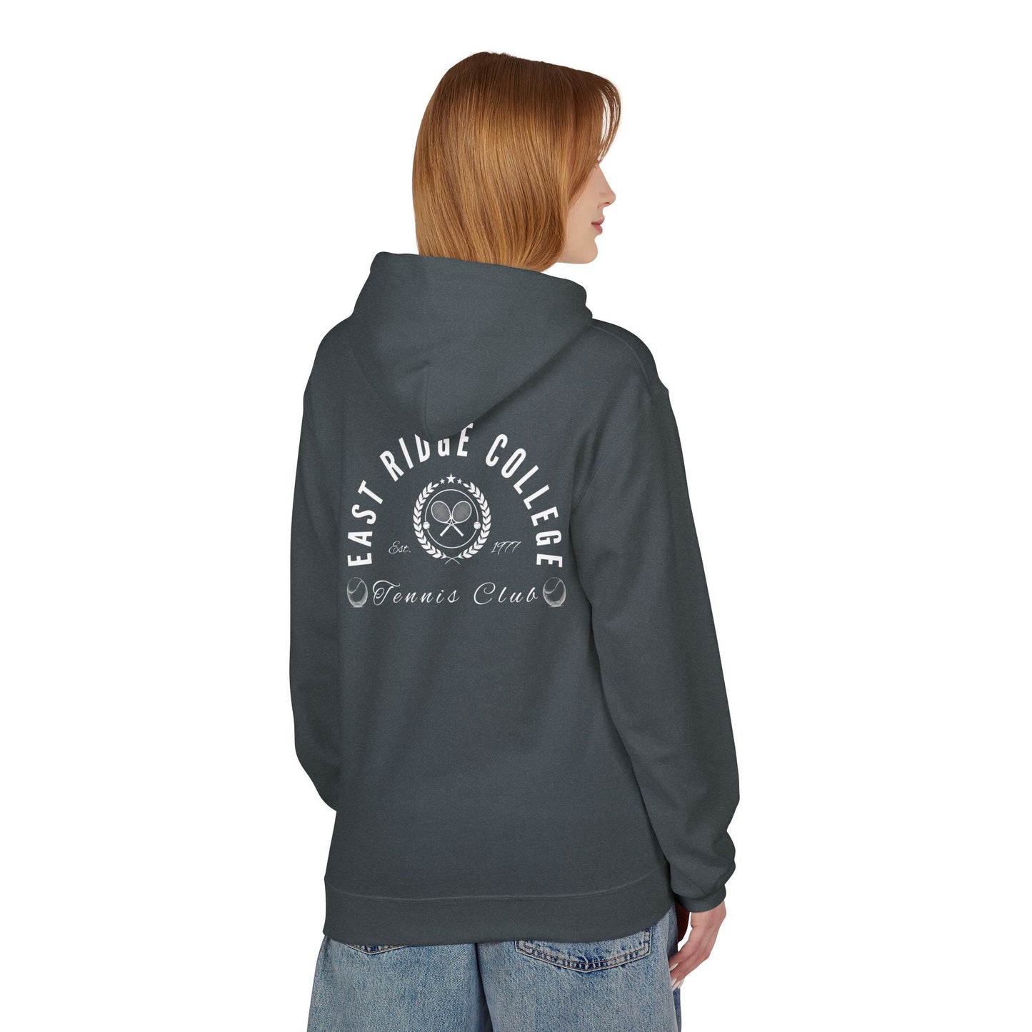 East Ridge College Tennis Club Unisex Hoodie