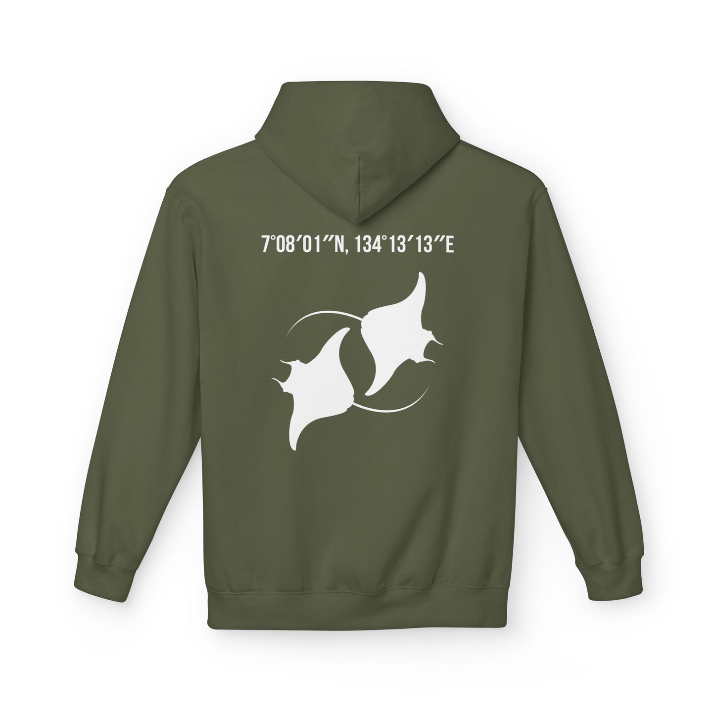Blue Corner Wall Scuba Diving Unisex Hoodie