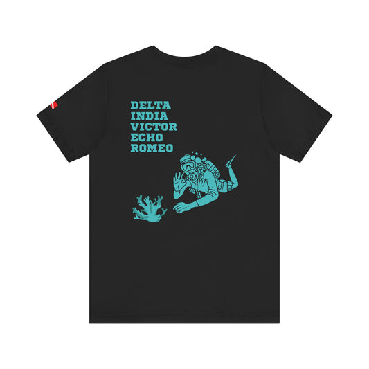 DIVER Underwater Adventure Unisex Tee