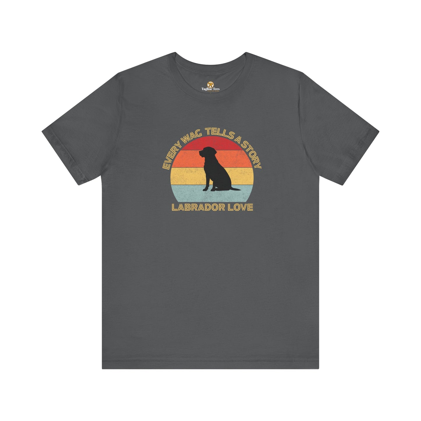 Labrador Love Unisex Jersey Short Sleeve Tee