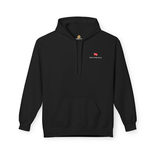 Shark and Yolanda Red Sea Unisex Hoodie