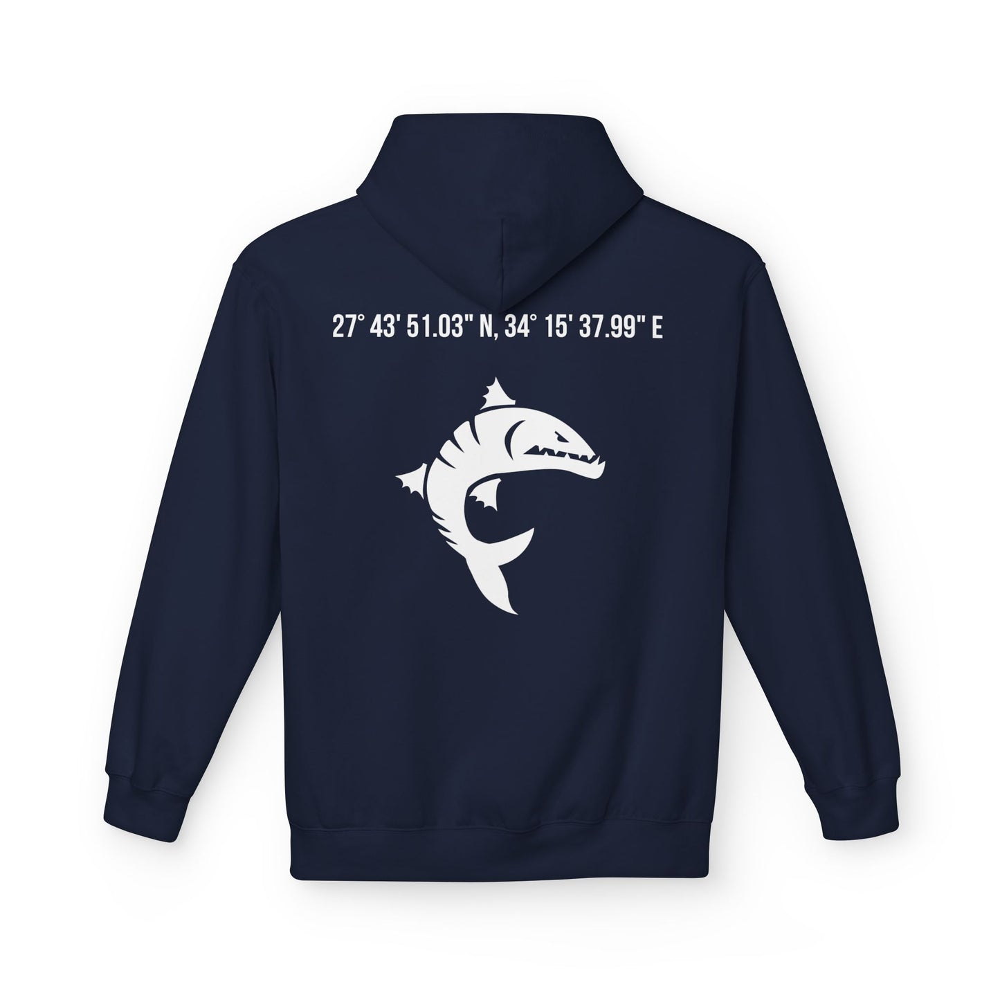 Shark and Yolanda Red Sea Unisex Hoodie