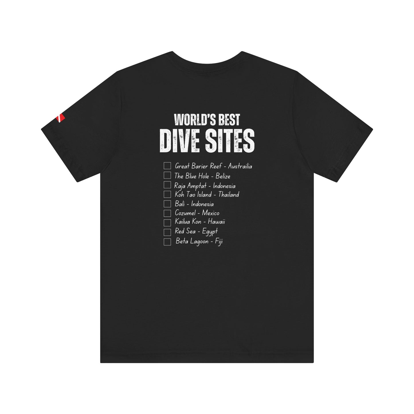 My Scuba Diving Bucket List Unisex Tee