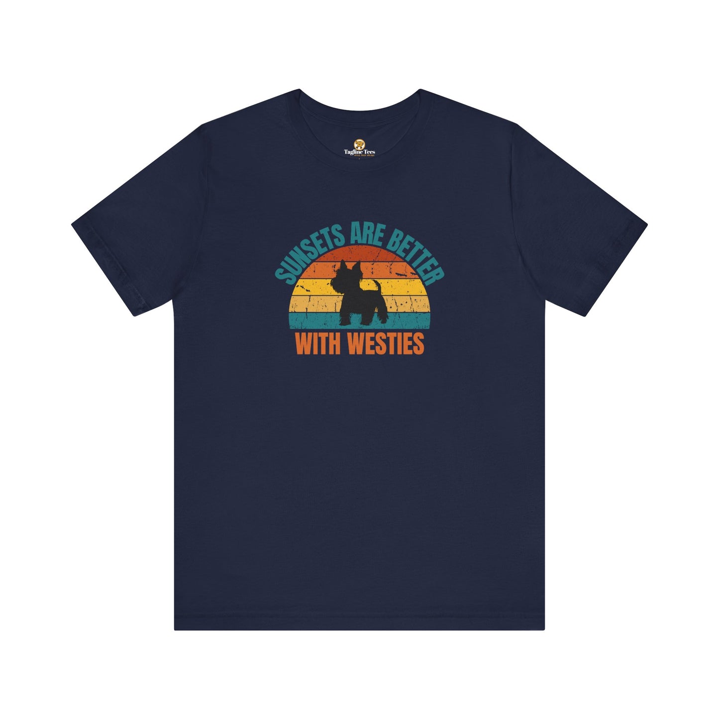Sunsets Are Better With Westies Unisex Tee