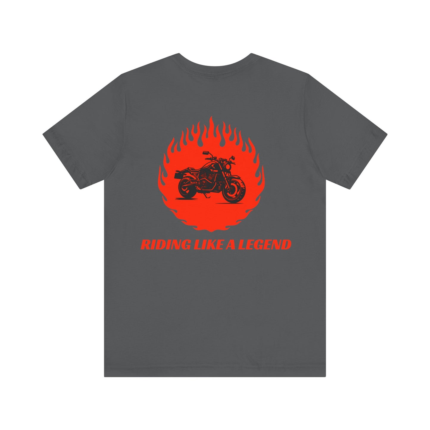 Riding Like a Legend Motorbike Unisex Tee