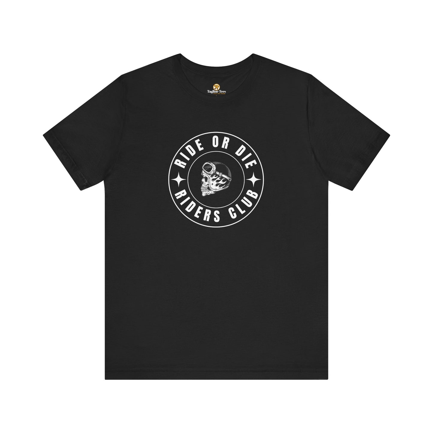 Ride or Die - Riders Club Skull Helmet Unisex Tee