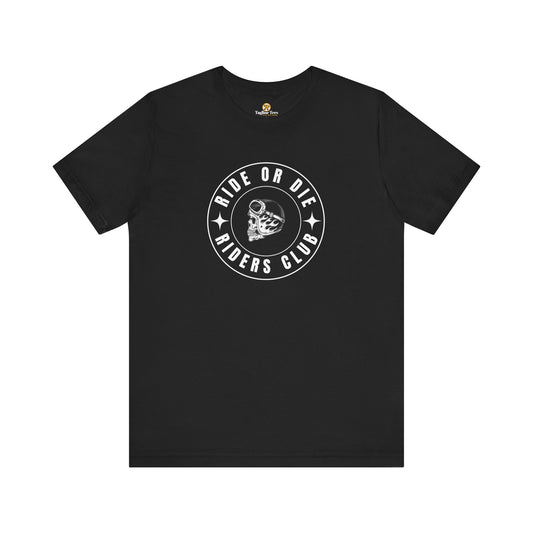 Ride or Die - Riders Club Skull Helmet Unisex Tee
