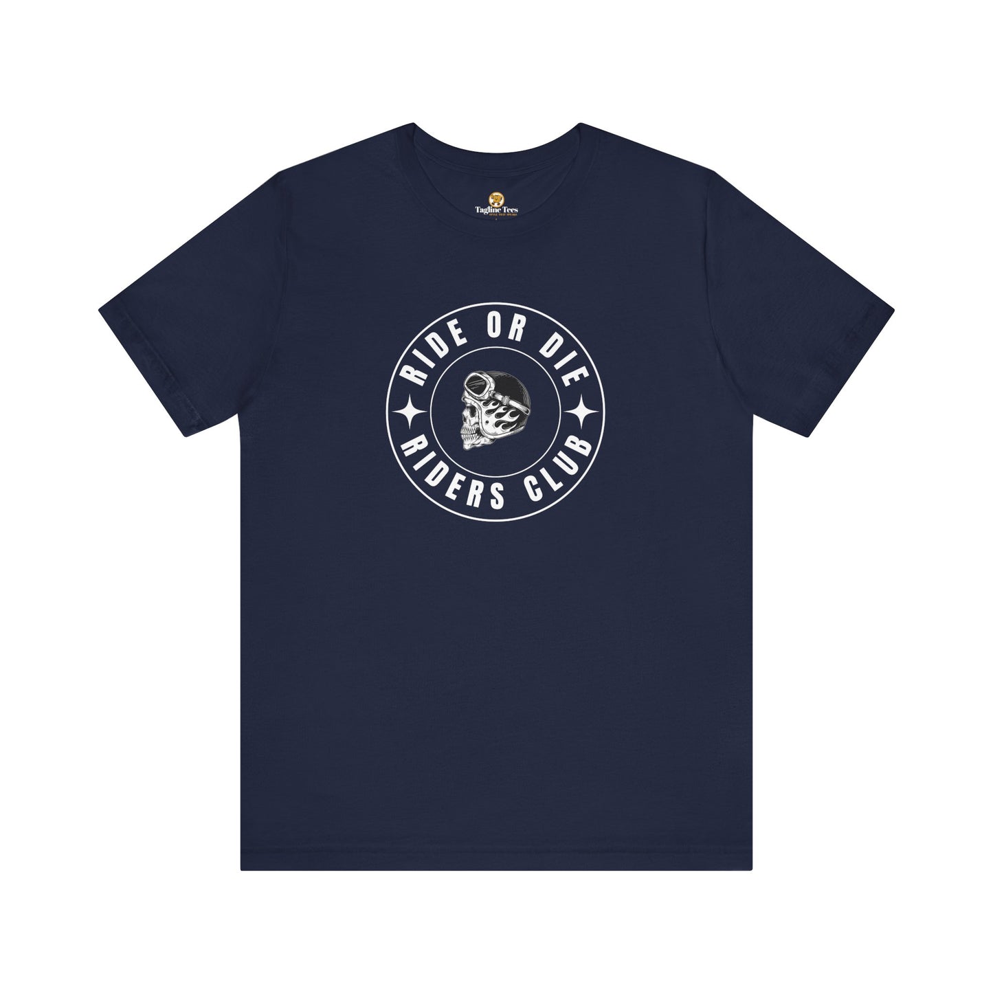 Ride or Die - Riders Club Skull Helmet Unisex Tee