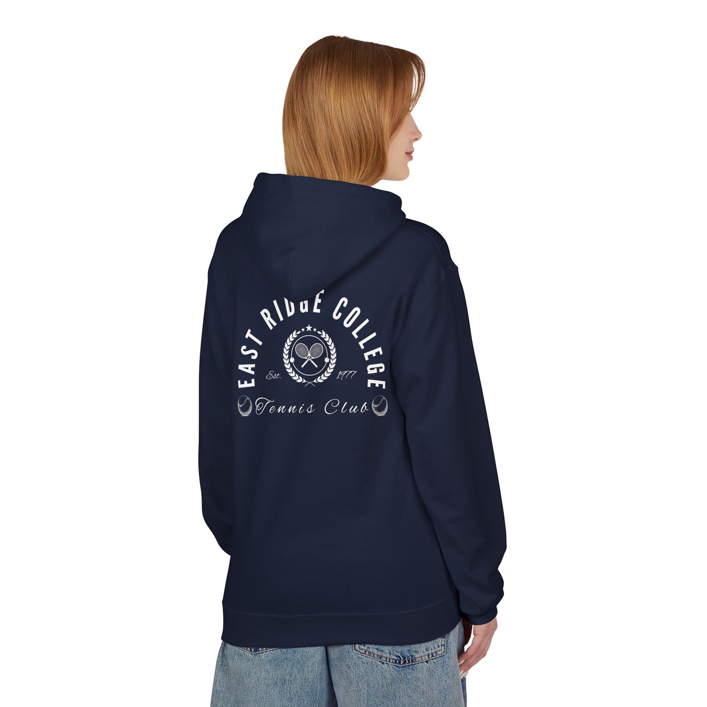 East Ridge College Tennis Club Unisex Hoodie