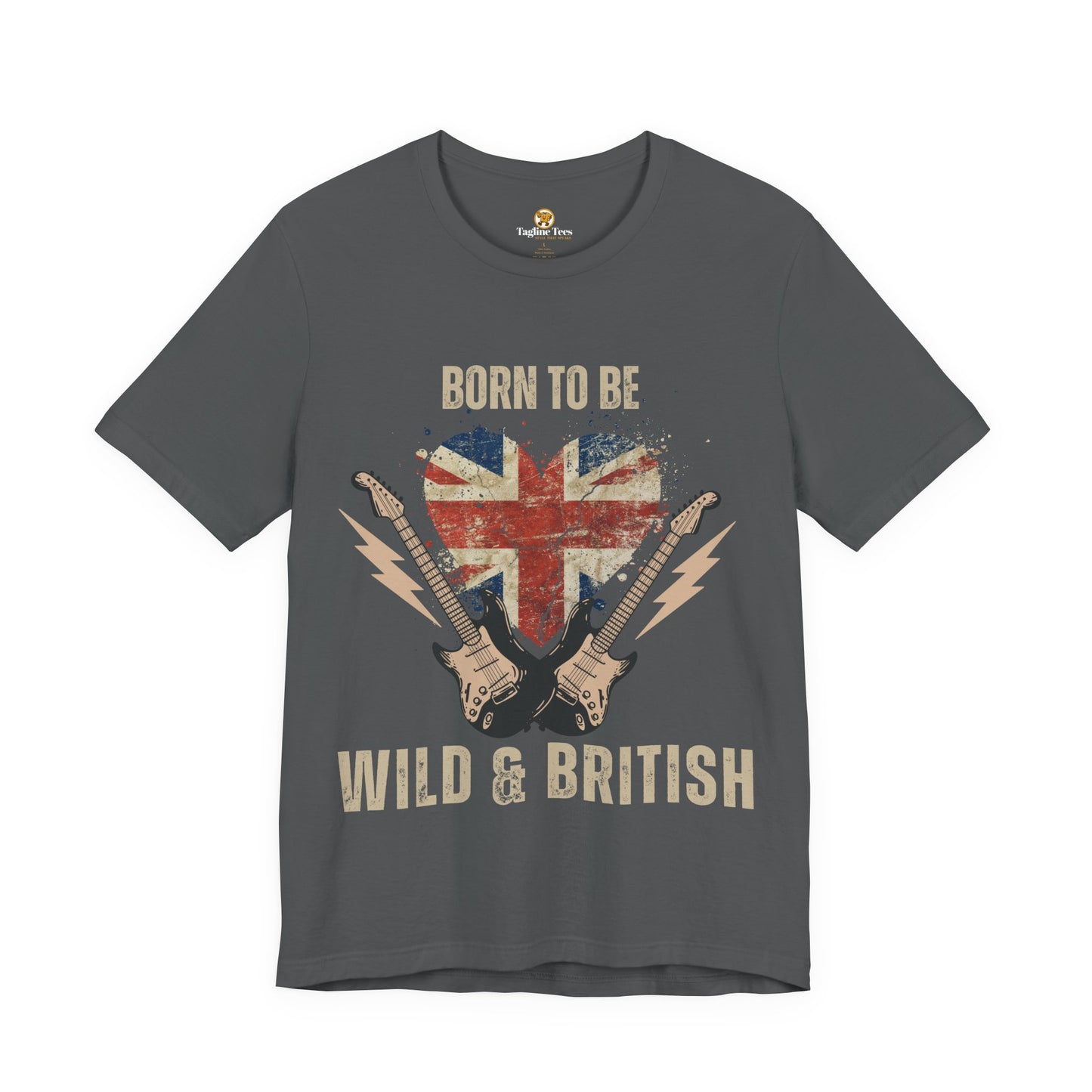 Born To Be Wild & British - Unisex Tee