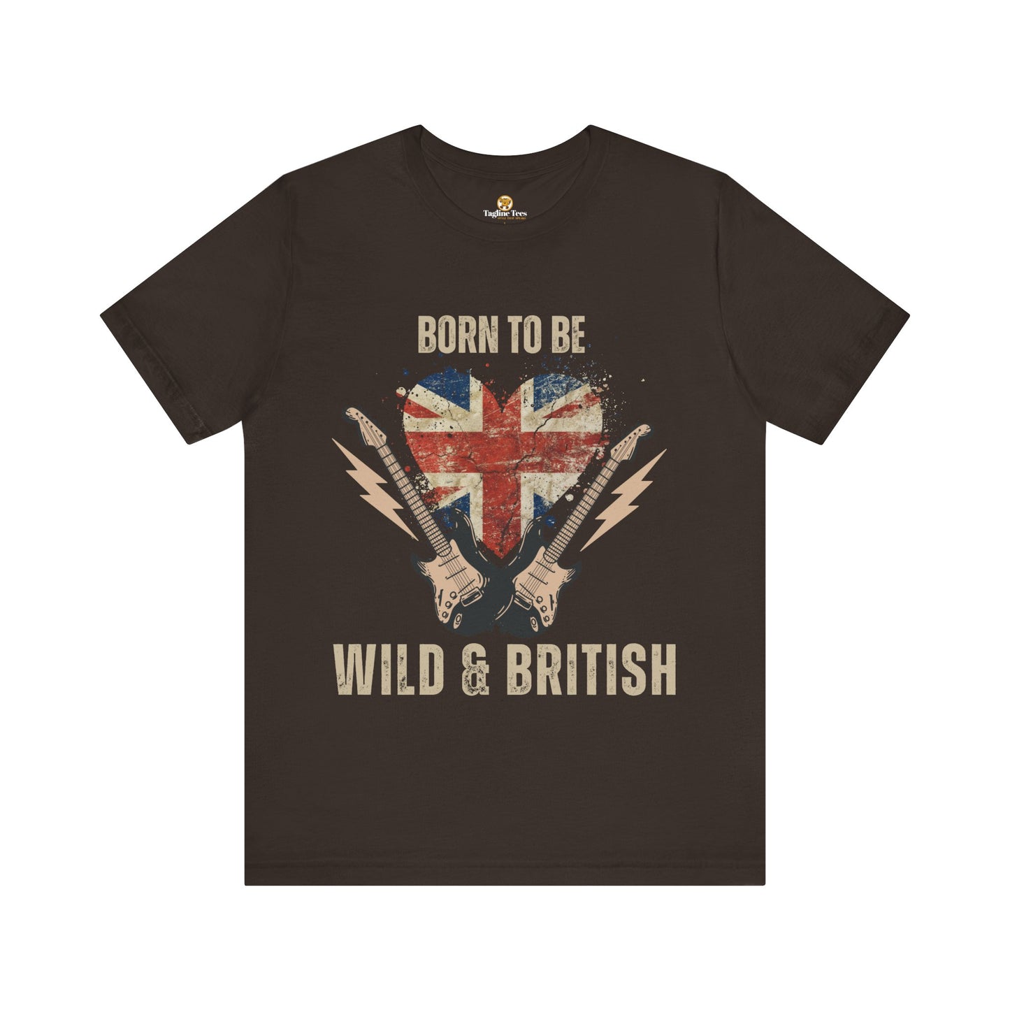 Born To Be Wild & British - Unisex Tee
