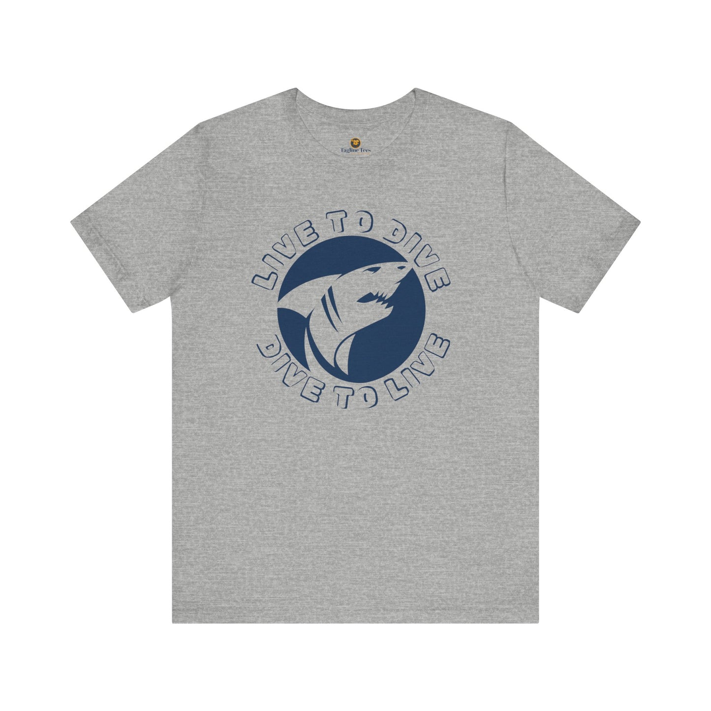 Live To Dive Unisex Jersey Short Sleeve Tee with 'BON VOYAGE' Design - Beachwear, Gift for Divers, Summer Vibes, Ocean Lover Tee, [...]
