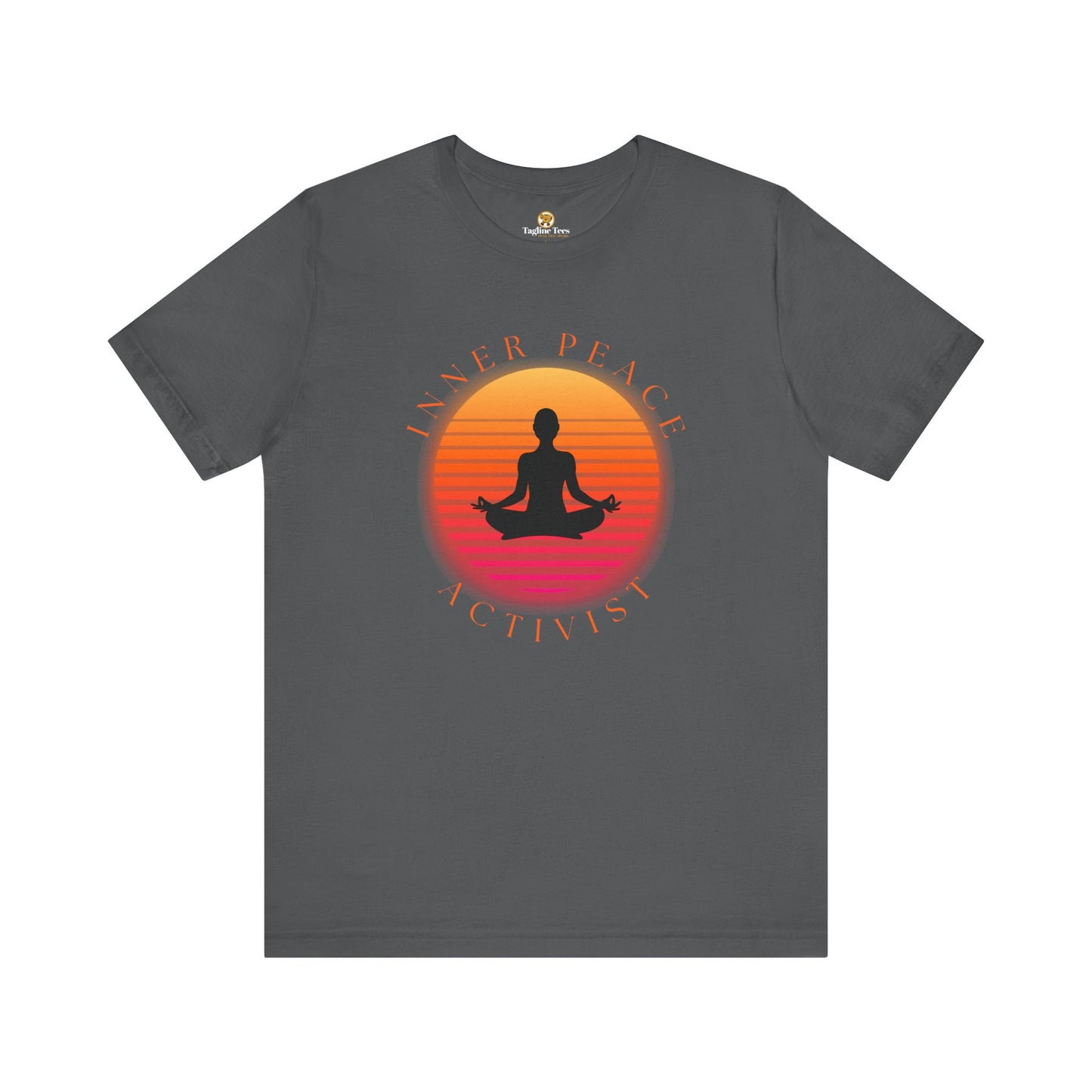 Inner Peace Activist – Retro Yoga Unisex Tee