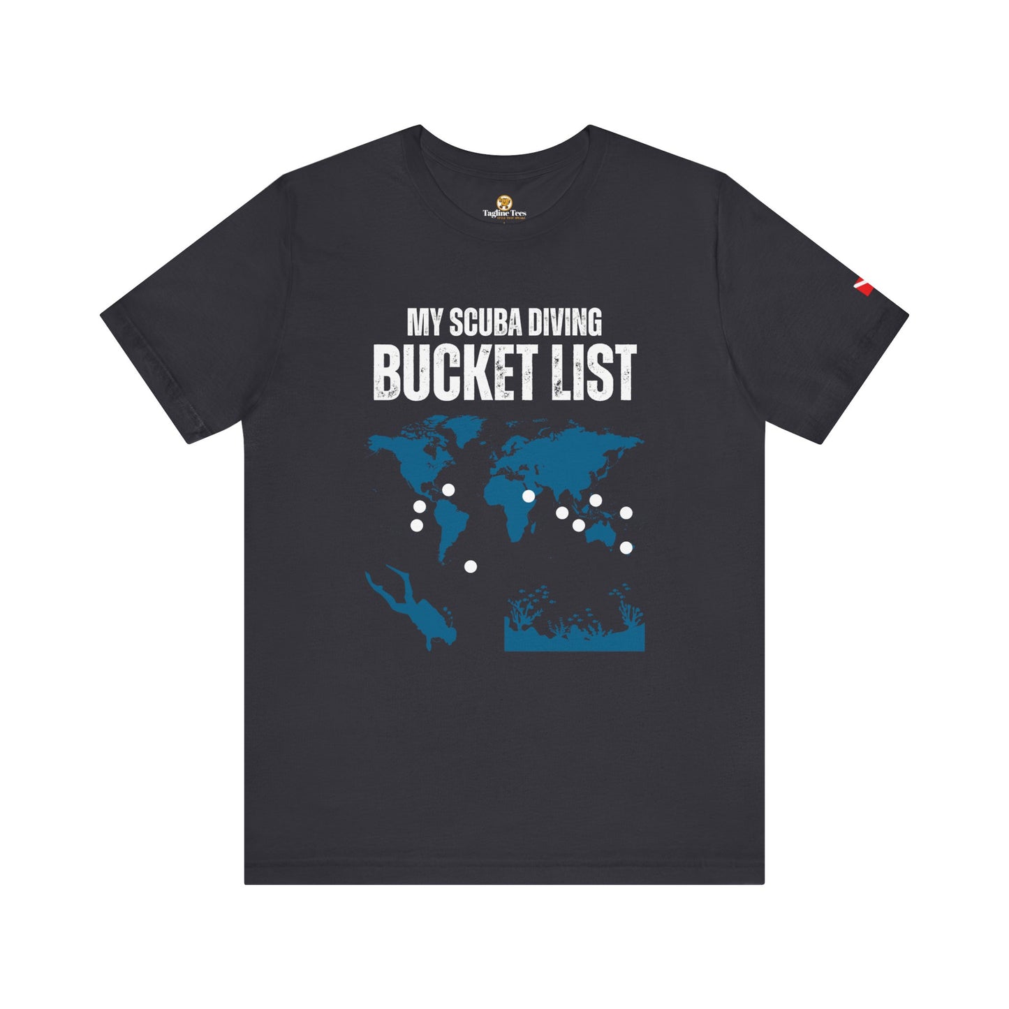 My Scuba Diving Bucket List Unisex Tee