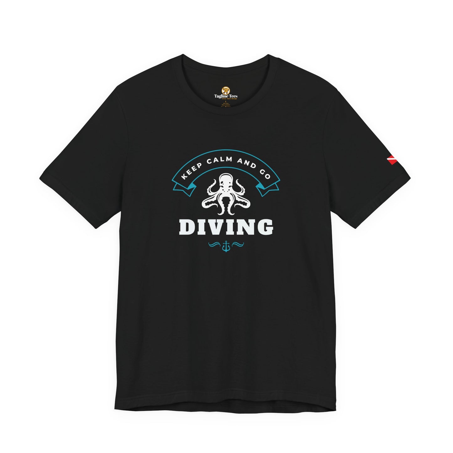 Keep Calm and Go Diving Unisex Tee