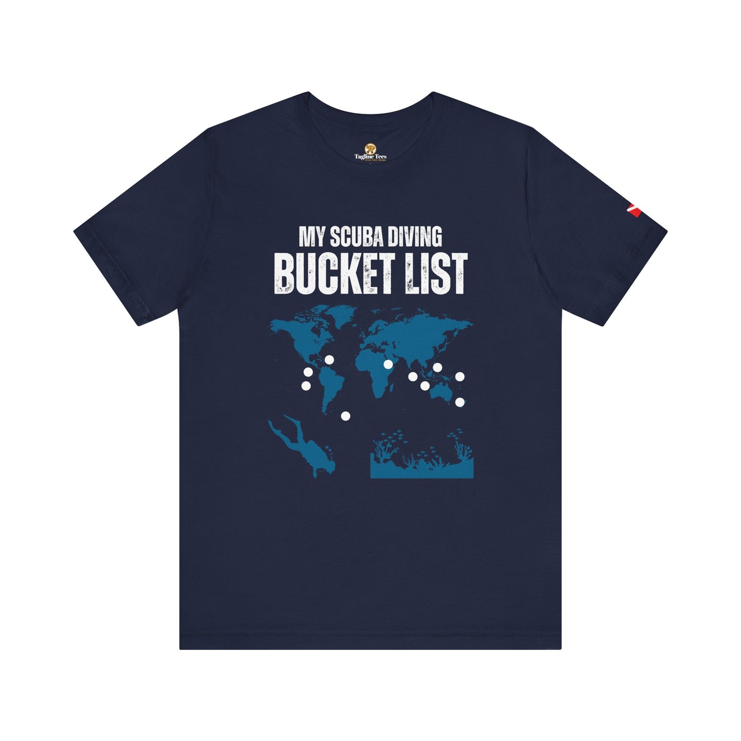 My Scuba Diving Bucket List Unisex Tee