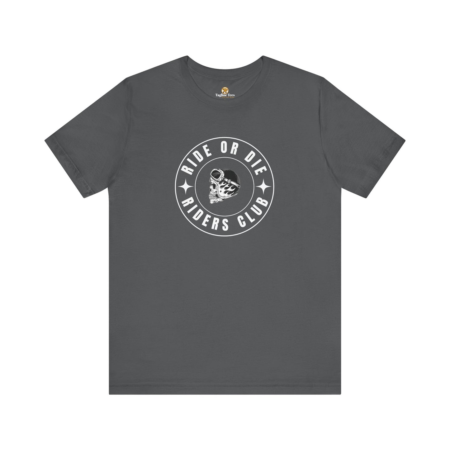 Ride or Die - Riders Club Skull Helmet Unisex Tee